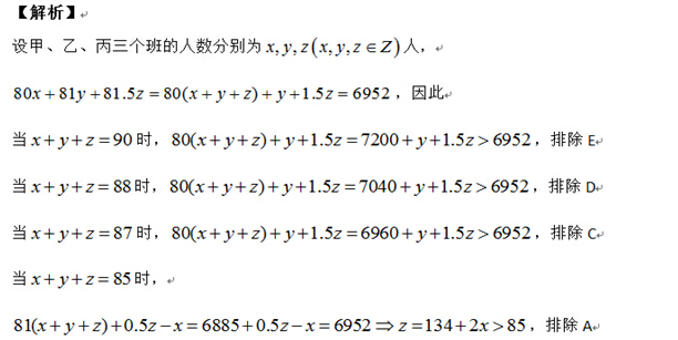 2015年管理类联考数学难题解题技巧