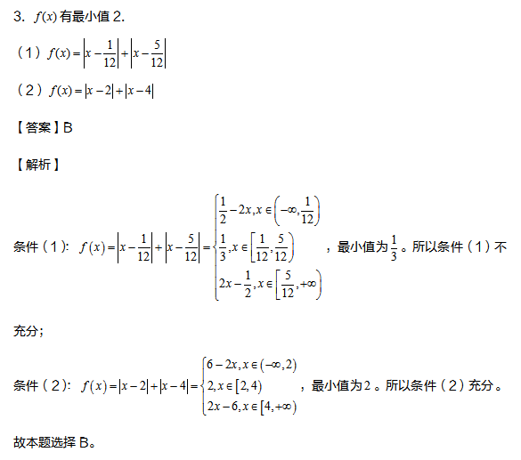 2021考研管综初数基础备考：绝对值函数