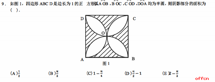 2021考研管综初数 管综初数考研试题