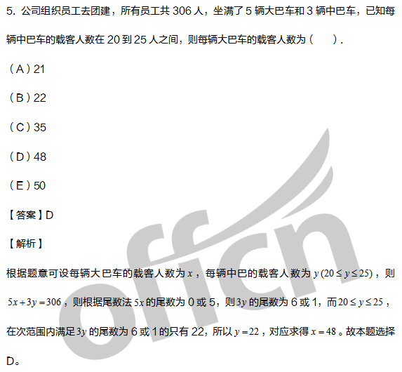 考研管综初数备考 2021管理类联考